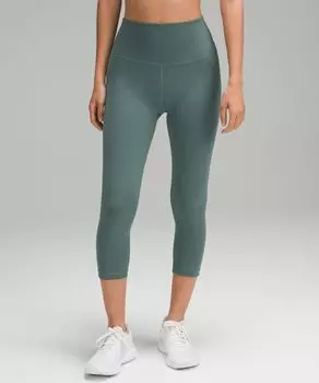 Леггинсы Lululemon, зеленый