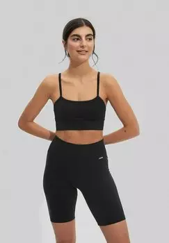 Леггинсы LUXE HIGH SEAMLESS BIKER SHORT aim’n, цвет black