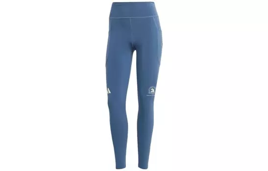 Леггинсы Marathon 20 женские синие Adidas