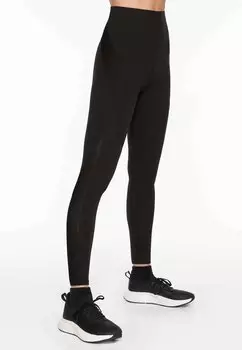Леггинсы MESH COMPRESSIVE 65 CM ANKLE LENGHT OYSHO, цвет black