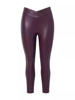 Леггинсы MIAMODA Lederhose, цвет aubergine