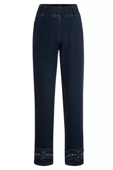 Леггинсы MIAMODA Lederhose, темно синий