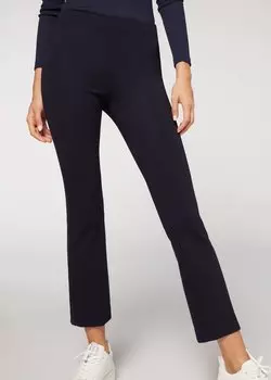 Леггинсы MINI FLARE LEGGINGS Calzedonia, цвет blue