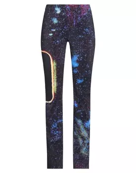 Леггинсы Mm6 Maison Margiela, темно-фиолетовый