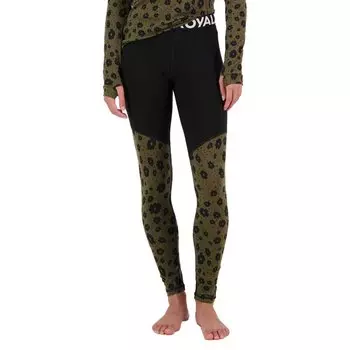 Леггинсы Mons Royale Cascade Flex, зеленый