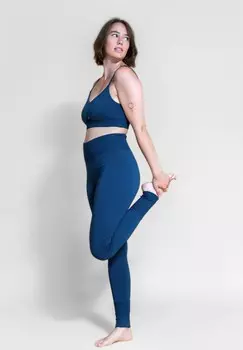 Леггинсы MUDRA Leggings Shambhala, синий