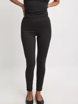 Леггинсы NA-KD Skinny Leggings, черный