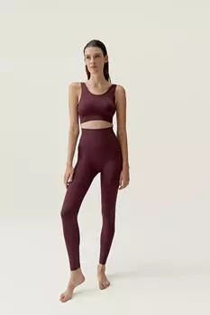 Леггинсы Naisha Dark Cherry Born Living Yoga, мультиколор