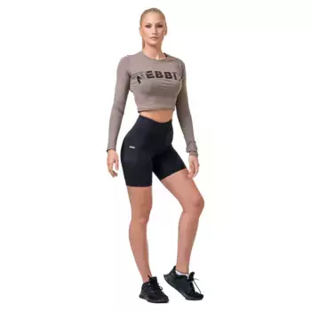 Леггинсы Nebbia Fit & Smart 575 short, черный