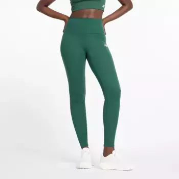 Леггинсы New Balance Harmony 27 high waist, зеленый