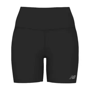 Леггинсы New Balance Harmony 6 High Waist Short, черный