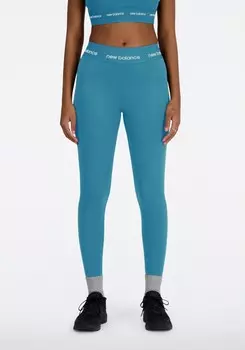 Леггинсы new balance Skinny Workout Pants Sleek 25, светло-синий
