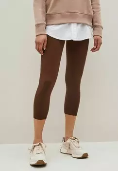 Леггинсы Next Cropped, коричневый