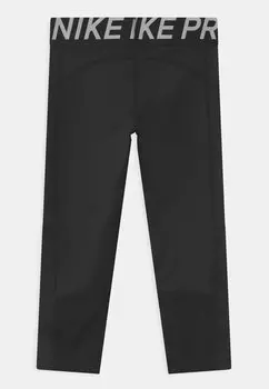 Леггинсы Nike, черный/белый