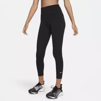 Леггинсы Nike Dri-FIT One, черный/белый