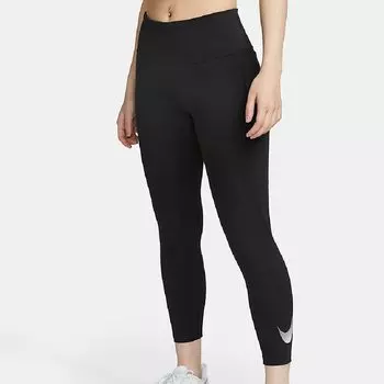 Леггинсы Nike Fast Women's Mid-Rise 7/8 Running, черный/серый