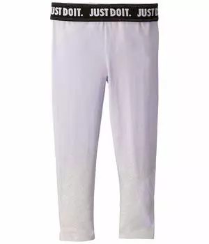 Леггинсы Nike Kids, Sportswear Metallic Spray Logo Leggings