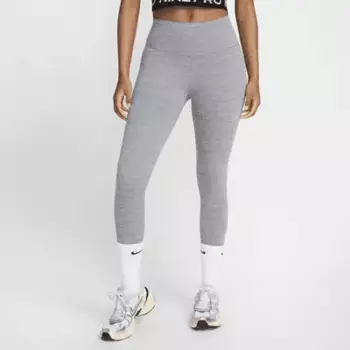 Леггинсы Nike One, цвет Smoke Grey/Heather/Black