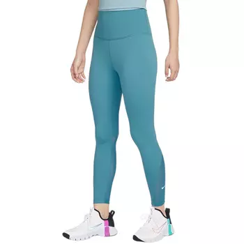 Леггинсы Nike One High-Waisted 7/8, голубой