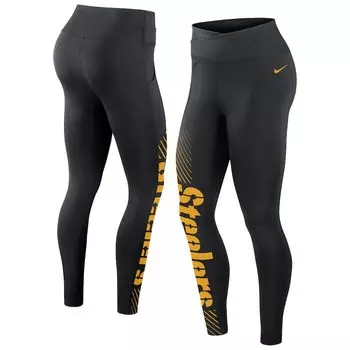 Леггинсы Nike Pittsburgh Steelers, черный