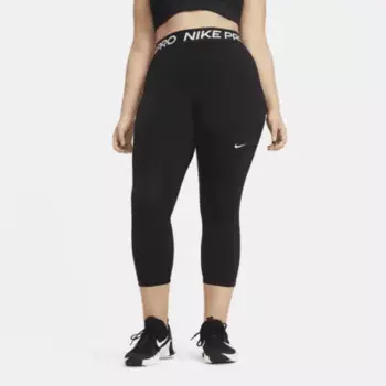 Леггинсы Nike Pro, черный/белый