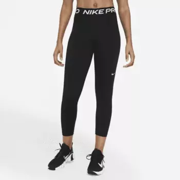 Леггинсы Nike Pro, черный/белый