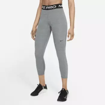Леггинсы Nike Pro, цвет Smoke Grey/Heather/Black/Black