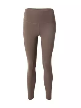 Леггинсы NIKE Skinny Workout Pants ONE, серо-коричневый