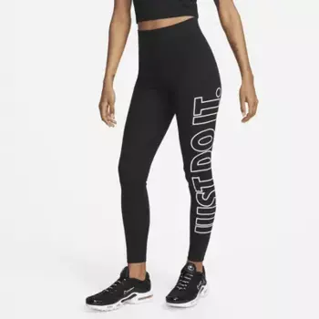 Леггинсы Nike Sportswear Classics, черный/белый