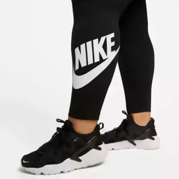 Леггинсы Nike Sportswear "W NSW NK CLSC GX HR TIGHT FTRA", белый
