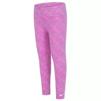 Леггинсы Nike Swoosh Logo, розовый