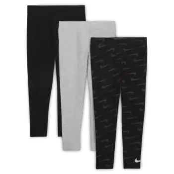 Леггинсы Nike Toddler Leggings (3-Pack), черный