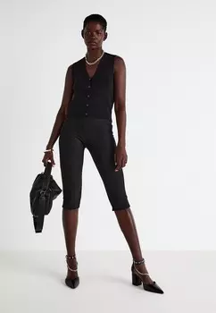 Леггинсы NMSALLIE DETAIL CAPRI Leggings Noisy May, черный