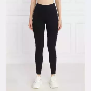 Леггинсы облегающего кроя Synth Cont Spa Michael Kors, черный