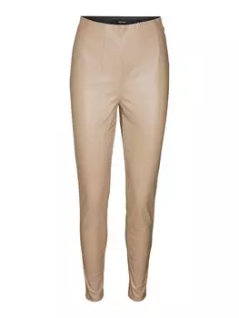 Леггинсы облегающего кроя VERO MODA LANA, светло-коричневый
