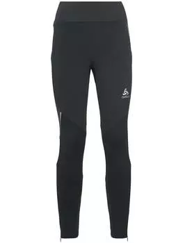 Леггинсы Odlo Laufleggings Ceramiwarm, черный