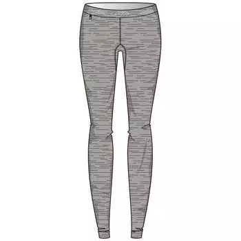 Леггинсы Odlo Natural 100% Merino Warm, серый