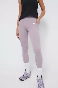 Леггинсы Optime для тренировок adidas Performance, розовый