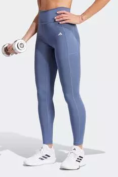 Леггинсы Optime во всю длину Adidas, синий