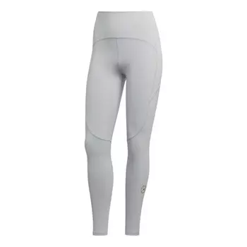 Леггинсы от stella mccartney true strength yoga 7 8 облегающие Adidas, серый
