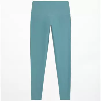 Леггинсы Oysho Perfect-Adapt High-Rise 65cm Ankle-Length, светло-синий