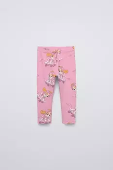 Леггинсы paw patrol skye ZARA, розовый