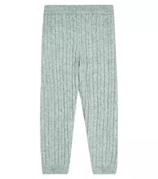 Леггинсы Pedro из шерсти и хлопка Louise Misha, синий