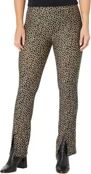 Леггинсы Petite Giraffe с разрезом по краю MICHAEL Michael Kors, хаки