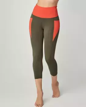 Леггинсы «Пират» от Pilar Rubio Selmark, цвет Verde Militar