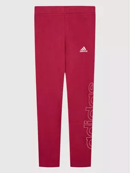 Леггинсы плотно сидят Adidas, розовый