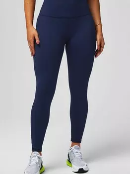 Леггинсы подчеркивают леггинсы powerhold с высокой талией размером 7/8. Fabletics, синий