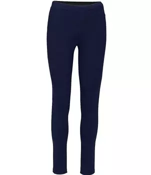 Леггинсы полной длины со средней посадкой HUE Ponte, синий