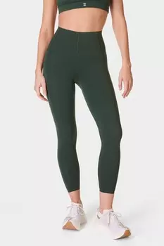 Леггинсы Power Ultrasculpt с высокой талией для тренировок Sweaty Betty, зеленый