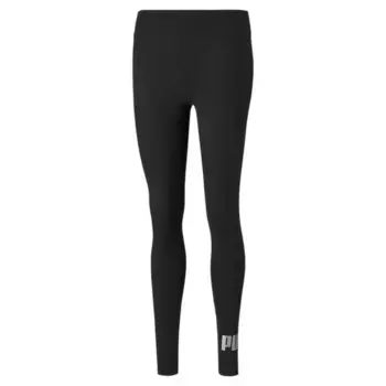 Леггинсы PUMA "ESS+ МЕТАЛЛИЧЕСКИЕ ЛЕГГИНГИ", цвет Puma Black-Silver